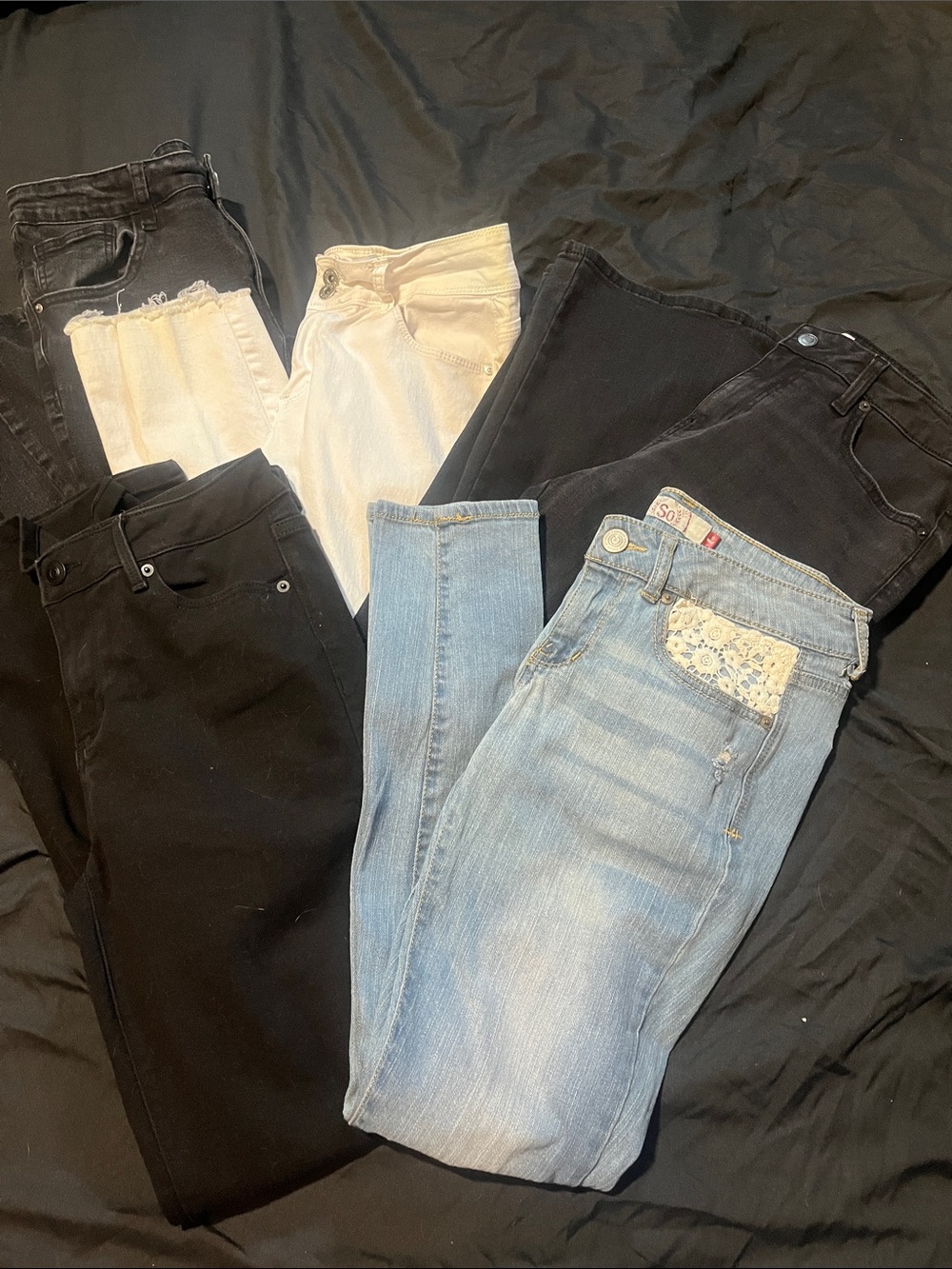 Lot of 5 Pairs Women’s Jeans Size 10